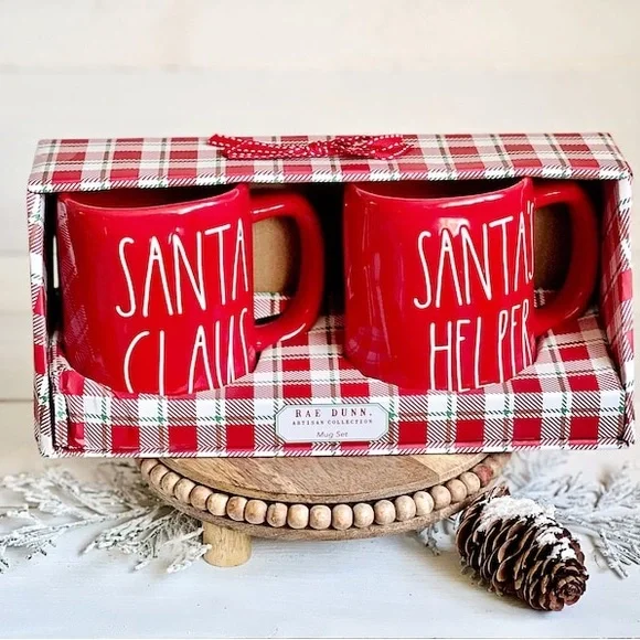 Magenta Rae Dunn set of 2 mugs. - Picture 2 of 2